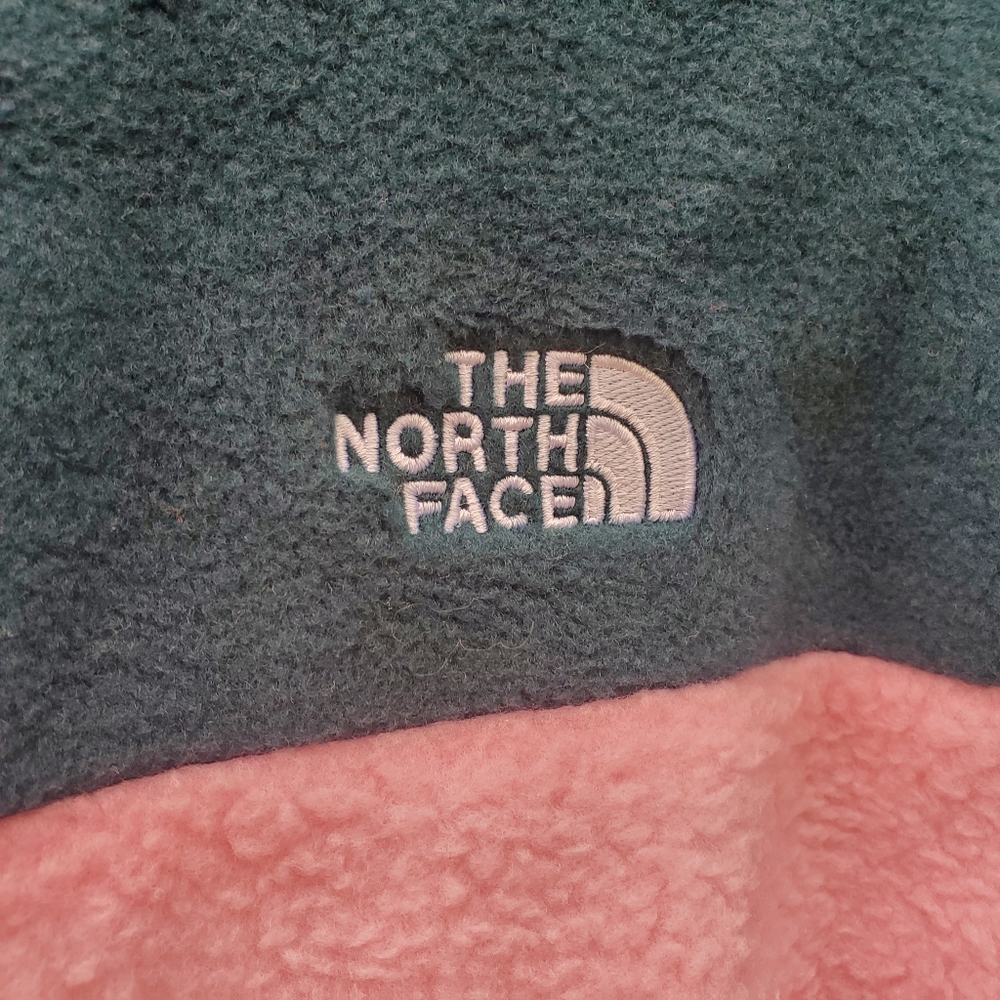 The North Face Girls Fleece Mashup Jacket Snap Light Barbie Pink 14/16 XL NWOT - Picture 6 of 12